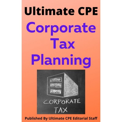 Corporate Tax Planning 2023